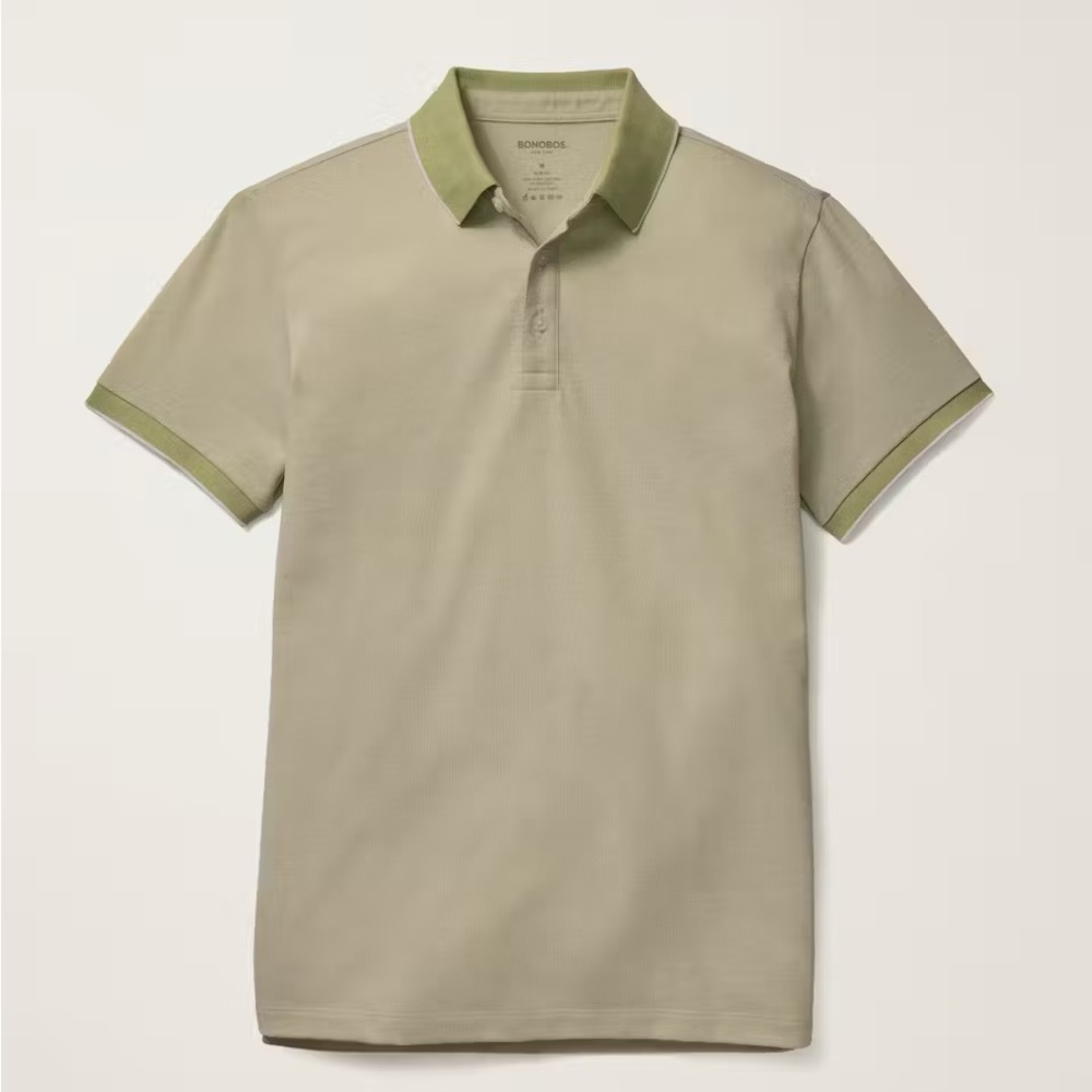 Bonobos Men's Stretch Pique Polo
M in Green Multistripe and Slim